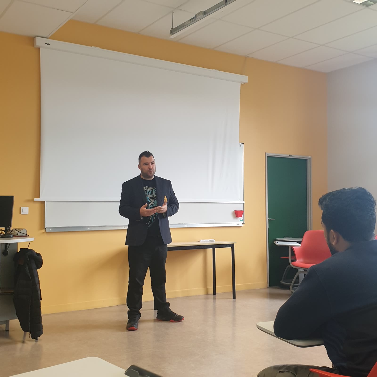 Intervention de Cyril Noury à l'Université de Technologie de Compiègne